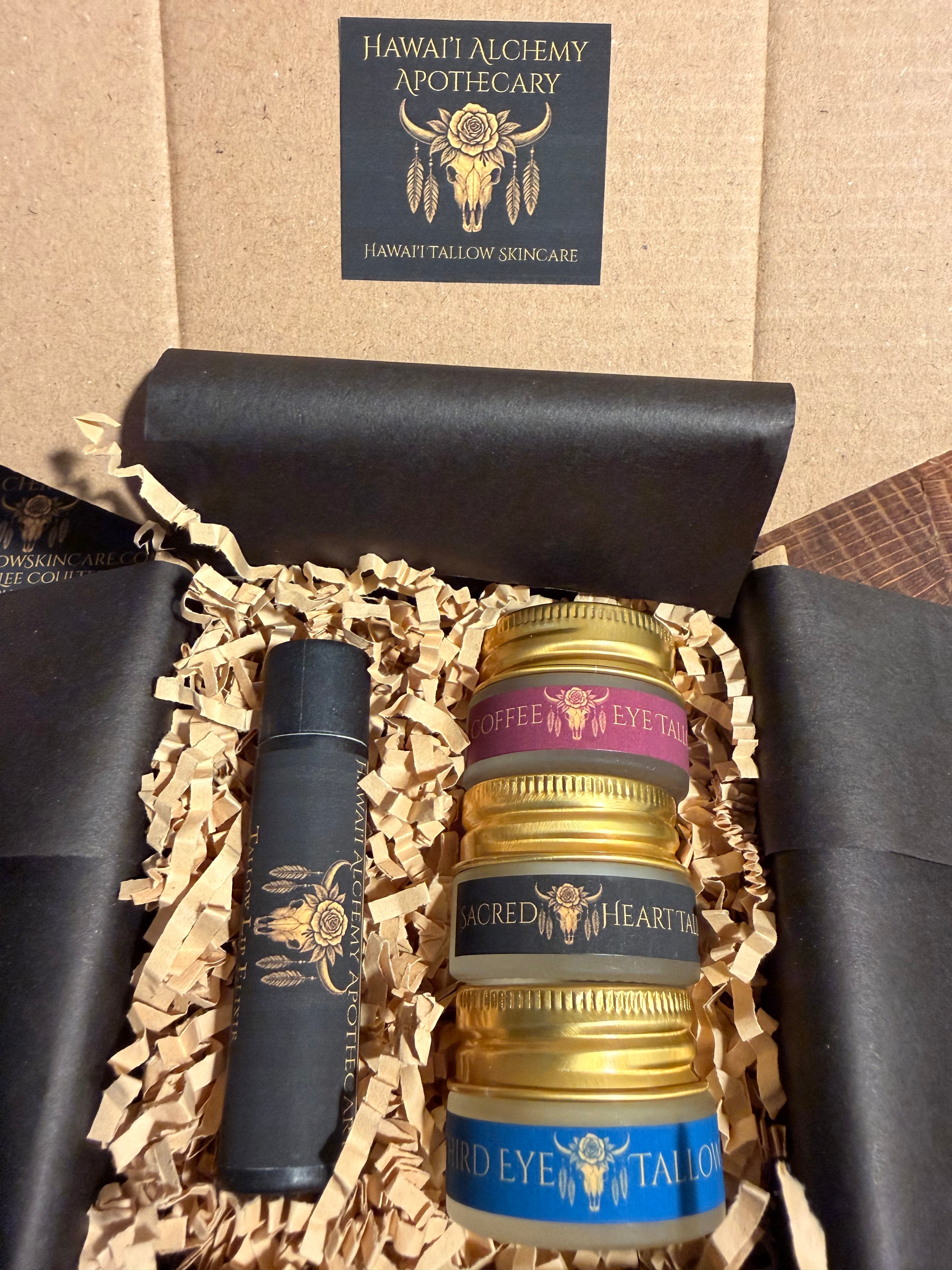 Tallow Trio and Lip Elixir