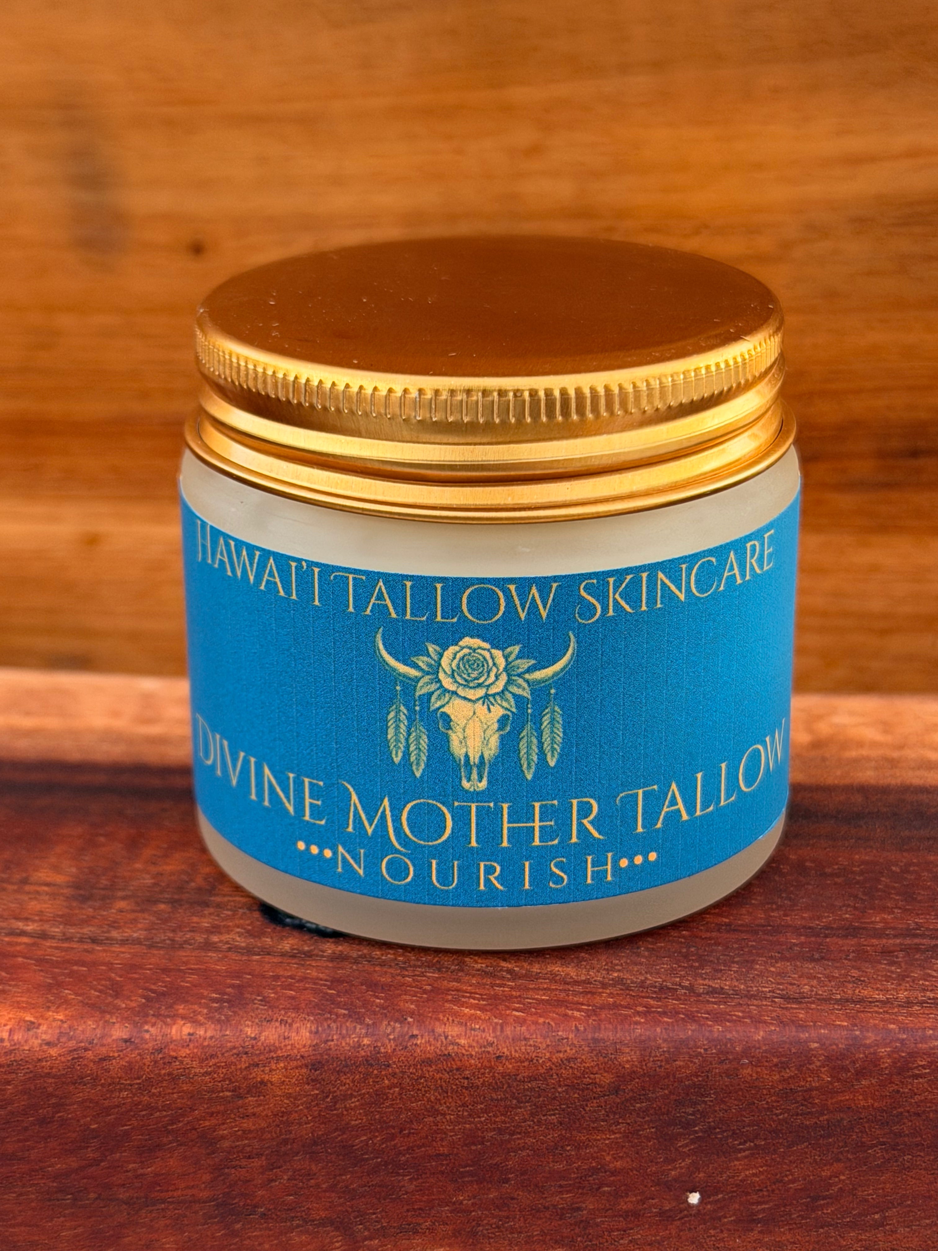 Divine Mother Tallow • Nourish
Nourish + Restore + Strengthen
